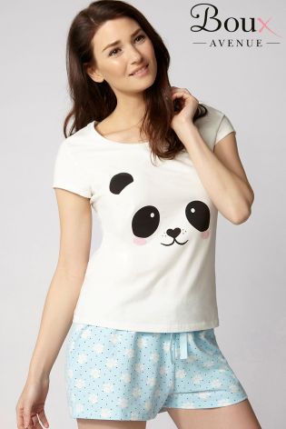 Boux Avenue Panda Tee And Short